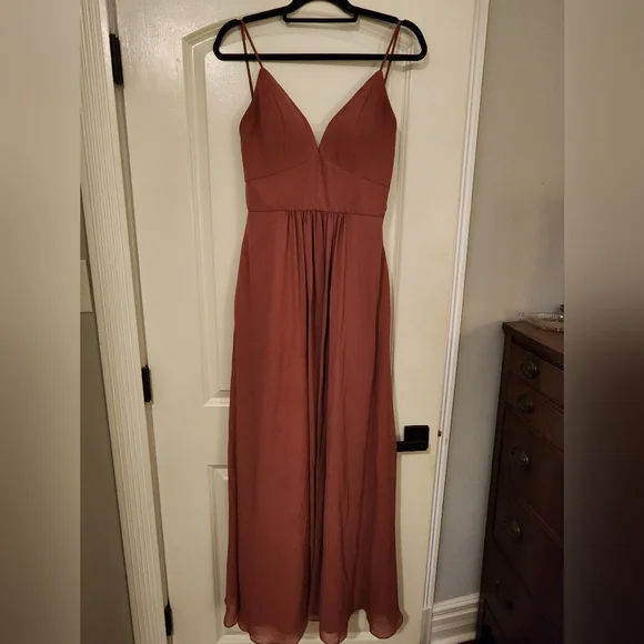 Mori Lee | Dresses | Mori Lee Dusty Rose Bridesmaid Dress | Poshmark